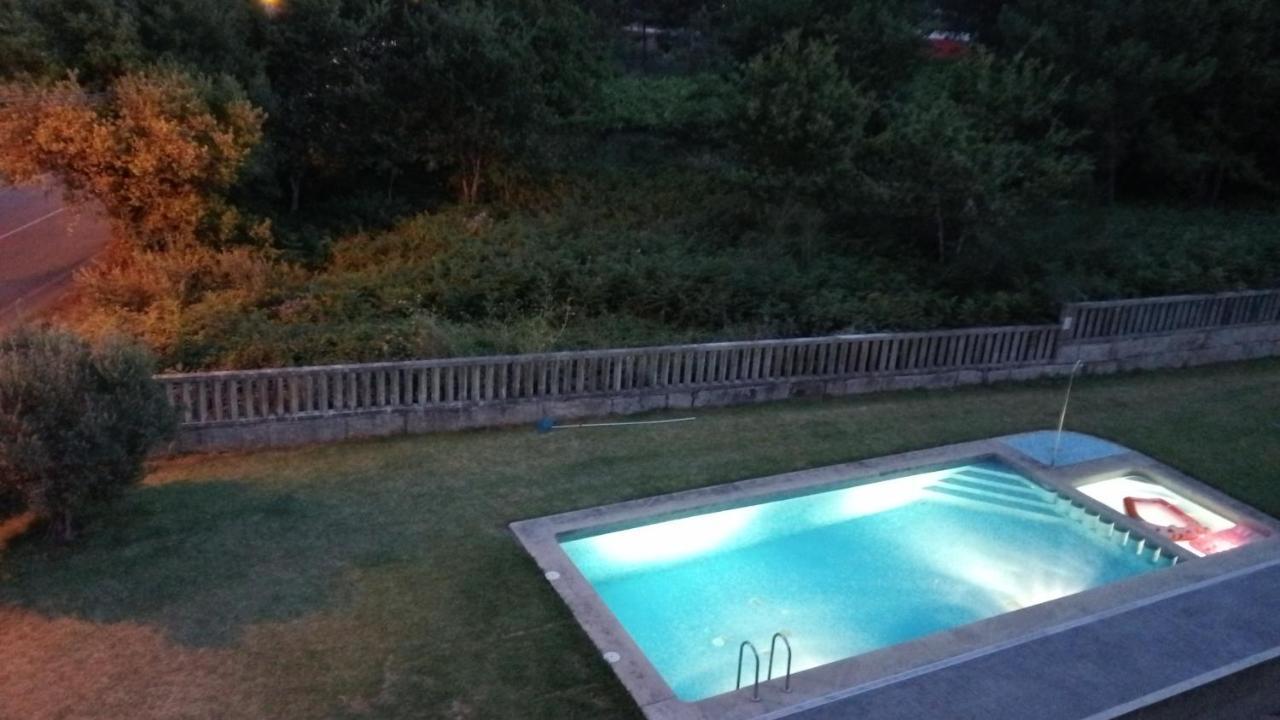 Апартаменты Atico A 3 Km De Sanxenxo Con Piscina Y Garaje Экстерьер фото